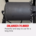 Air cylinder mounted under the KT-2002 frame