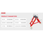 Katool KT-M3000 Mini Side Car Lift For Quick Tire Changing Parameters