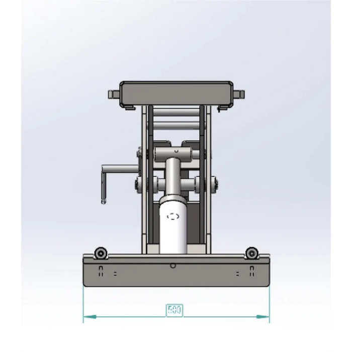 Katool KT-RJ50 Rolling Jack 5000 lbs Lifting Capacity Width