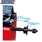 Katool Tire Changer KT-T810 & Wheel Balancer KT-B700 Combo Shaft Measurements