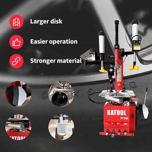 Katool KT-T830 Wheel Clamp Tire Changer Machine Product Features