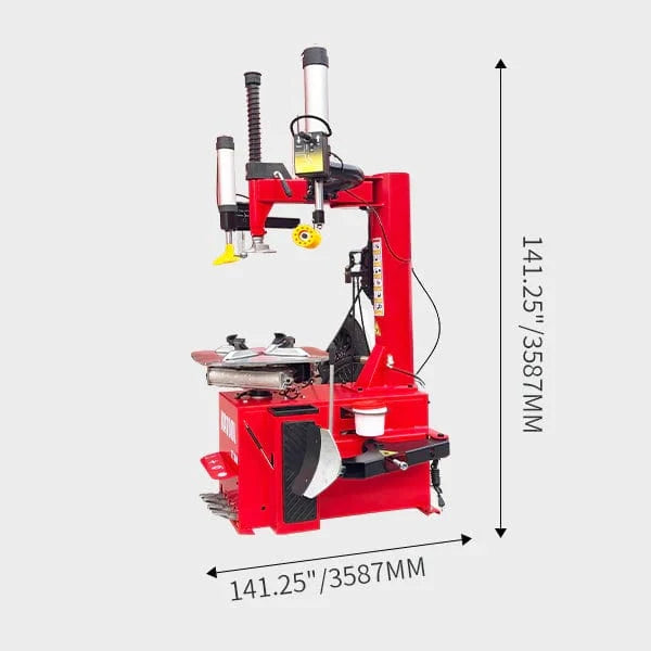 Katool KT-T830 Wheel Clamp Tire Changer Machine measurements