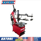 Katool KT-T850 Tilt-Arm Wheel Clamp Tire Changer Machine assist arms