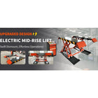 Katool X90E 8000 lbs Electric Mid Rise Scissor Lift Upgraded Design