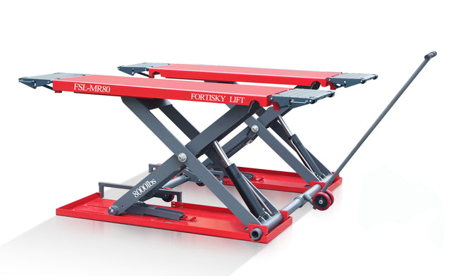 Fortisky Mid-Rise Scissor Lift 8000lb FSL-MR80
