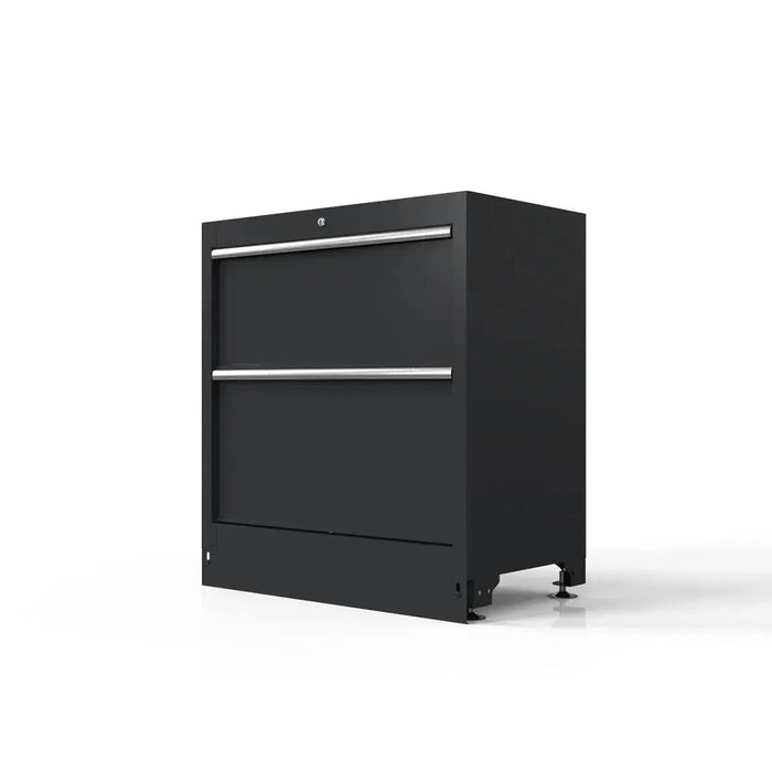 BoxoUSA OSM Pro Series | 34" 2-Drawer Cabinet MST34A021-RBK-S