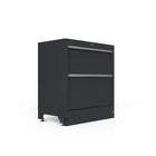 BoxoUSA OSM Pro Series | 34" 2-Drawer Cabinet MST34A021-RBK-S