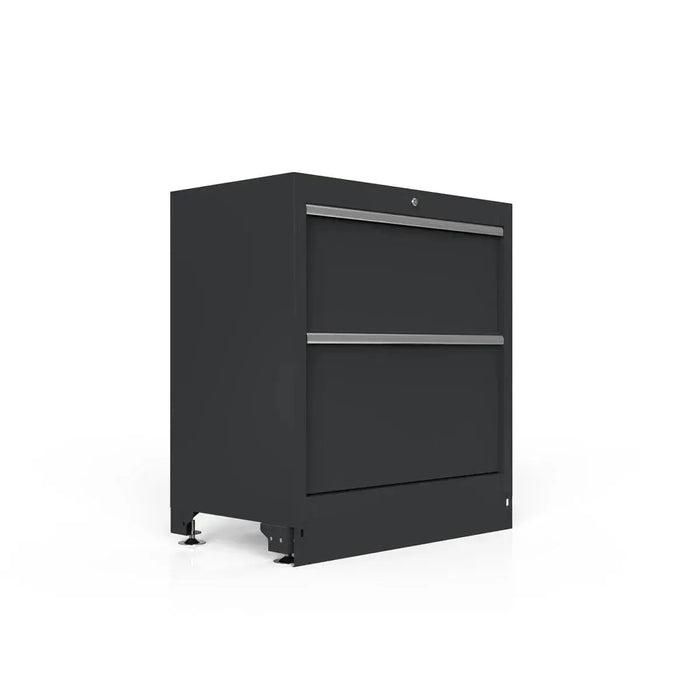 BoxoUSA OSM Pro Series | 34" 2-Drawer Cabinet MST34A021-RBK-S