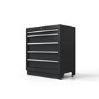 BoxoUSA OSM Pro Series | 34" 5-Drawer Cabinet MST34A051-RBK-S