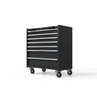 BoxoUSA OSM Pro Series | 34" 7-Drawer Roller Cabinet MST340072-RBK-S