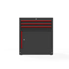 BoxoUSA OSM Pro Series | 34" 3-Drawer Cabinet with Front Door MST34A1031-RBK-R