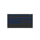 BoxoUSA OSM Pro Series | 68" 10-Drawer Cabinet MST68A101-RBK-B