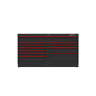 BoxoUSA OSM Pro Series | 68" 10-Drawer Cabinet MST68A101-RBK-R