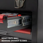 BoxoUSA MotoBox | Ricky Carmichael 3-Drawer Portable Tool Box with 103-Piece Metric Motorcycle Tool Set MOTOBX1-BK-RC2