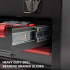 BoxoUSA MotoBox | 103-Piece Metric Motorcycle Tool Set with 5-Drawer Hand Carry Tool Box MOTOBX5-BK