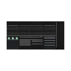 BoxoUSA OSM Pro Series | 160" 18-Piece Professional Organized Storage Modules Build Out | 15-Drawers, 4-Cabinets OSM-B11-S