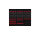 BoxoUSA OSM Pro Series | 102" 13-Piece Professional Organized Storage Modules Build Out | 17-Drawers, 3-Cabinets OSM-B15-R