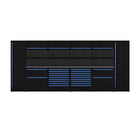 BoxoUSA OSM Pro Series | 160" 20-Piece Professional Organized Storage Modules Build Out | 22-Drawers, 6-Cabinets OSM-B16-B