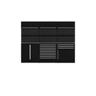BoxoUSA OSM Pro Series | 102" 13-Piece Professional Organized Storage Modules Build Out | 12-Drawers, 3-Cabinets OSM-B17-S