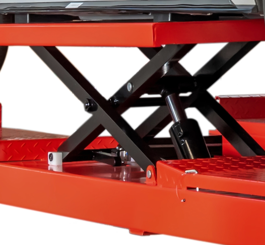 “The Bad Boy" Model: 4PXL-10B XL Portable 10,000 Lb. Lift Features Built-in Scissor Jacks, Adjustable Width Runway / 84″ Storage Space / 125″ Between Posts / 229″ Platform Length / 10-Year Warranty / SHIPS FREE! (regular price is $10,616))