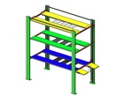 4032-4 "The Four Stacker" Four-Level Car Storage Lift - Triple-Capacity 5,500 / 4,400 / 4.400 lb. Platforms | 10-Year Warranty | Free Shipping