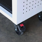 BoxoUSA Pro Series 35" | 5-Drawer Flip-Top Service Cart Tool Box UAS342051LM-W-R