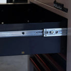 BoxoUSA Pro Series 35" | 5-Drawer Flip-Top Service Cart Tool Box UAS342051LM-W-R
