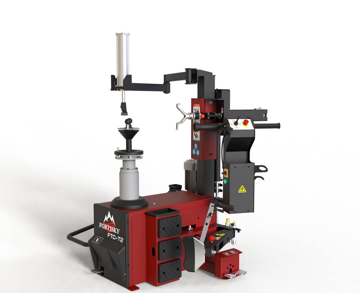 Fortisky Leverless Center Post Tire Changer Fully Automatic FTC-T2