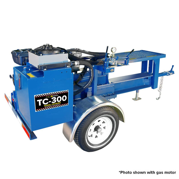 TC-300 D Wheel Crusher (Diesel Power)