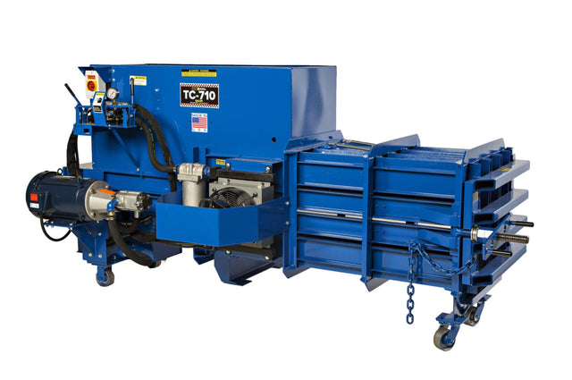 Display of TC 710 G Recycling Baler TSI