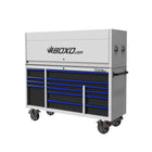 BoxoUSA Pro Series | 72" 14-Drawer Garage Top Rolling Tool Box 72TB-BK-R