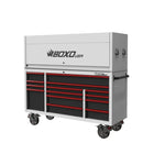 BoxoUSA Pro Series | 72" 14-Drawer Garage Top Rolling Tool Box 72TB-BK-R