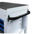 BoxoUSA Pro Series | 35" 3-Drawer Slide-Top Service Cart Tool Box with 233-Piece Master Tool Set 35SBM-BK-R