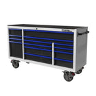 BoxoUSA Pro Series | 72" 14-Drawer Rolling Tool Box UATD7214-W-B