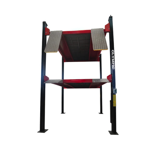 "The Triple Stacker- S" Three-Level 3-Car Storage Lift - Dual-Capacity 5,000 / 6,000 lb. Platforms | Standard Size | 10-Year Warranty | Free Shipping