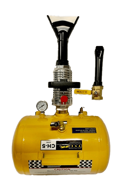 Jet Powered Cheetah Bead ASME Aluminum Tank