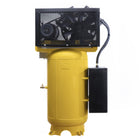 EMAX Silent Air Industrial 7.5 HP 80-Gallon 2-Stage Single-Phase Vertical Air Compressor – 31 CFM, Pressure-Lubricated Pump (ES07V080V1)
