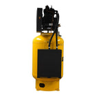 EMAX Silent Air Industrial 10 HP 120-Gallon 2-Stage Vertical Piston Air Compressor — 460V 3-Phase, 38 CFM, Pressure-Lubricated (ESPR10V120V3-460)
