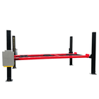 Katool 4H950 9,500lbs Heavy Duty 4 Post Parking Car lift on a white background in left view