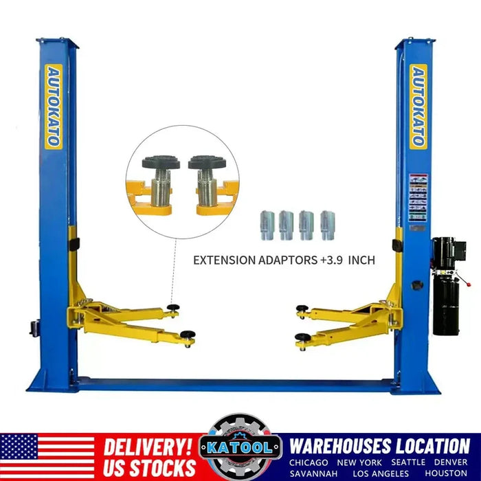 Katool H115Z 11,000lbs Two Post Lift