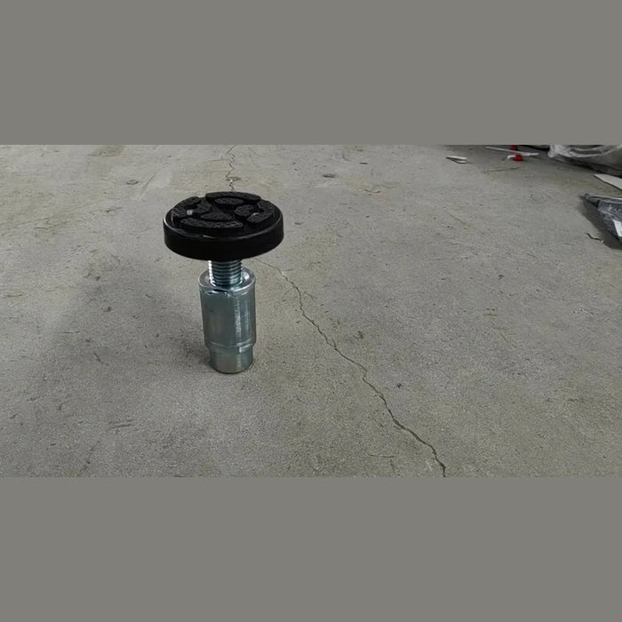 Katool KT-MP1 lift screw pad with screw post extended, showing height-adjustable contact range