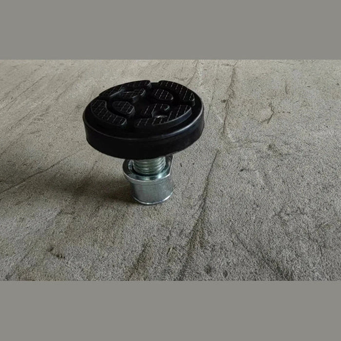 Katool KT-MP1 lift screw pad with rubber contact disc and threaded steel post, replacement pad for Katool lifts