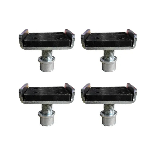 Katool KT-MP5 two-post lift frame cradle adapter set, four steel-and-rubber cradle pads