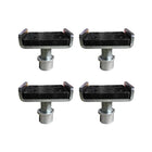 Katool KT-MP5 two-post lift frame cradle adapter set, four steel-and-rubber cradle pads