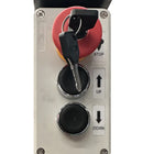 Katool KT-P2700 24V control box with key switch, up and down buttons, and emergency stop