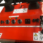 Katool KT-SK26B instrument panel with fuel gauge, oil-temperature gauge, and hour meter