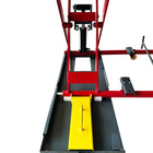 Katool KT-X77 center support frame and yellow drive-on ramp