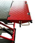 Katool KT-X77 mid-rise scissor lift with power unit, casters, and drop-in bar accessories