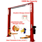 Katool Vehicle Lift with 12000 lbs capacity and double S design column for strong performance