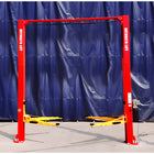 Katool Vehicle Lift in red and yellow, ideal for automotive maintenance and repair tasks